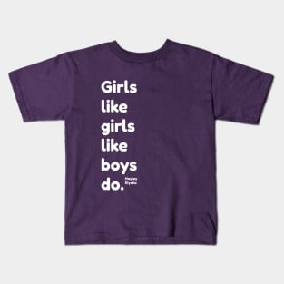 Girls like girls Hailey Kiyoko Kids T-Shirt